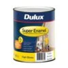 Dulux Super Enamel High Gloss Vivid White 1L 2 Dulux Super Enamel High Gloss Vivid White 1L -Wall Decoration Store 1526763 1 5
