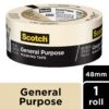 Scotch General Purpose Masking Tape 48mm X 55m 1 Scotch General Purpose Masking Tape 48mm X 55m -Wall Decoration Store 2093722 0 2