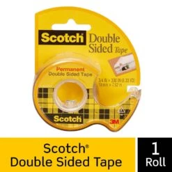 Scotch Double Sided Tape With Dispenser 12.7mm X 6.3m -Wall Decoration Store 2093862 4 3