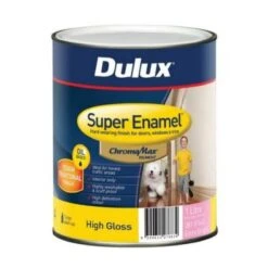 Dulux Super Enamel High Gloss Extra Bright Base 1L