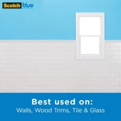 ScotchBlue Sharp Lines Multi-Surface Masking Tape 36mm X 55m -Wall Decoration Store 2331916 4 88