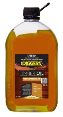 Diggers Anti Mould Linseed Oil 4L