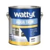 Wattyl Aqua Trim Water Based Enamel Satin 2L -Wall Decoration Store 2484939 0 2