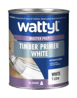 Wattyl Master Prep Timber Primer White 1L