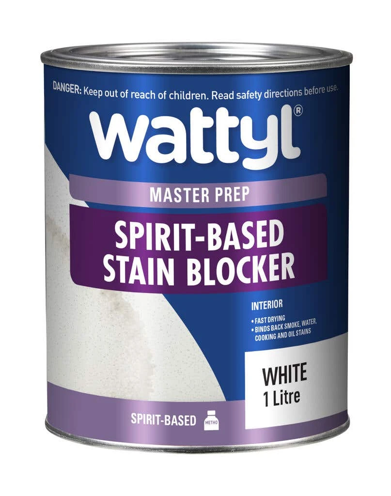 Wattyl Master Prep Spirit-Based Stain Blocker 1L 3 Wattyl Master Prep Spirit-Based Stain Blocker 1L