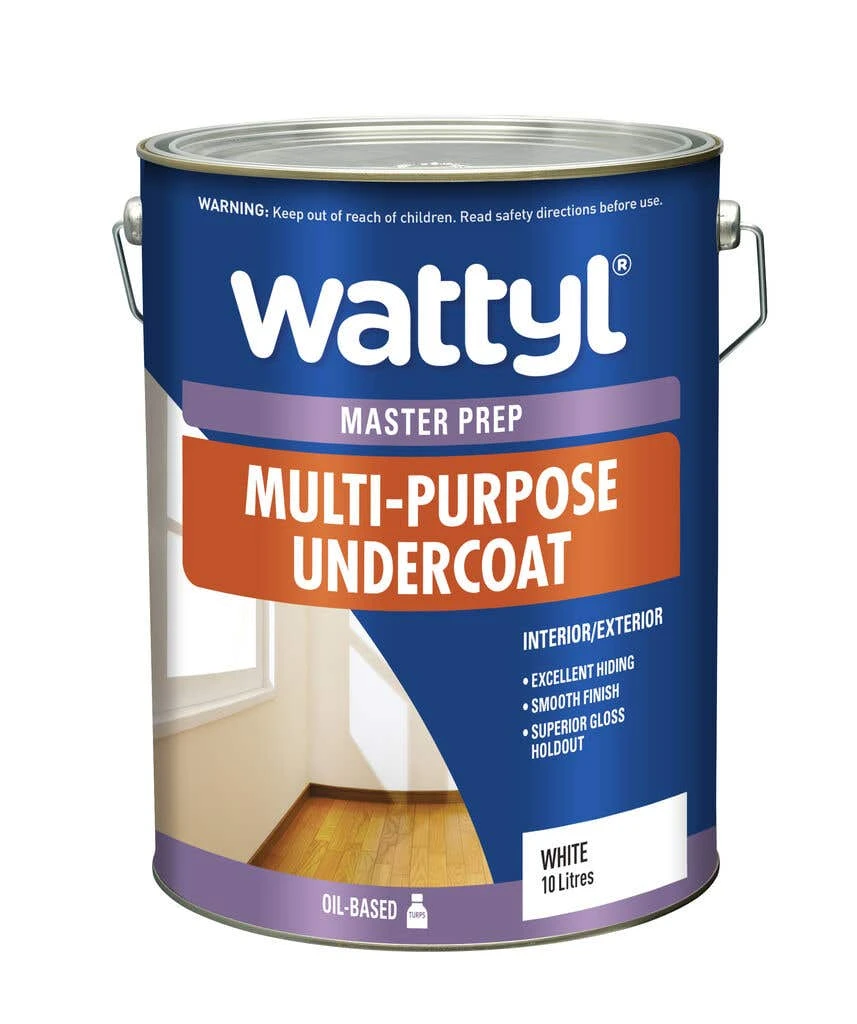 Wattyl Master Prep Multi-Purpose Undercoat 10L 3 Wattyl Master Prep Multi-Purpose Undercoat 10L