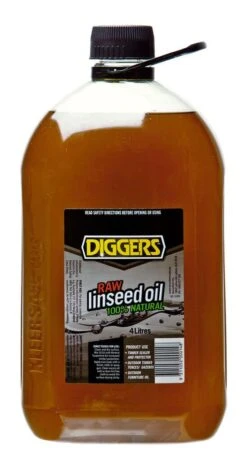 Diggers Raw Linseed Oil 4L