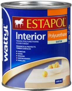 Wattyl Estapol Interior Polyurethane Satin 500ml