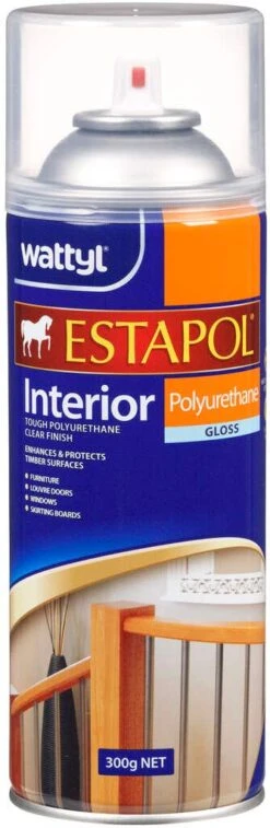 Wattyl Estapol Interior Polyurethane Gloss Aerosol