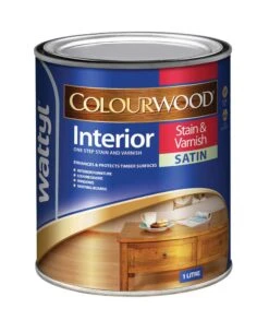 Wattyl Colourwood Stain & Varnish New Maple 1L