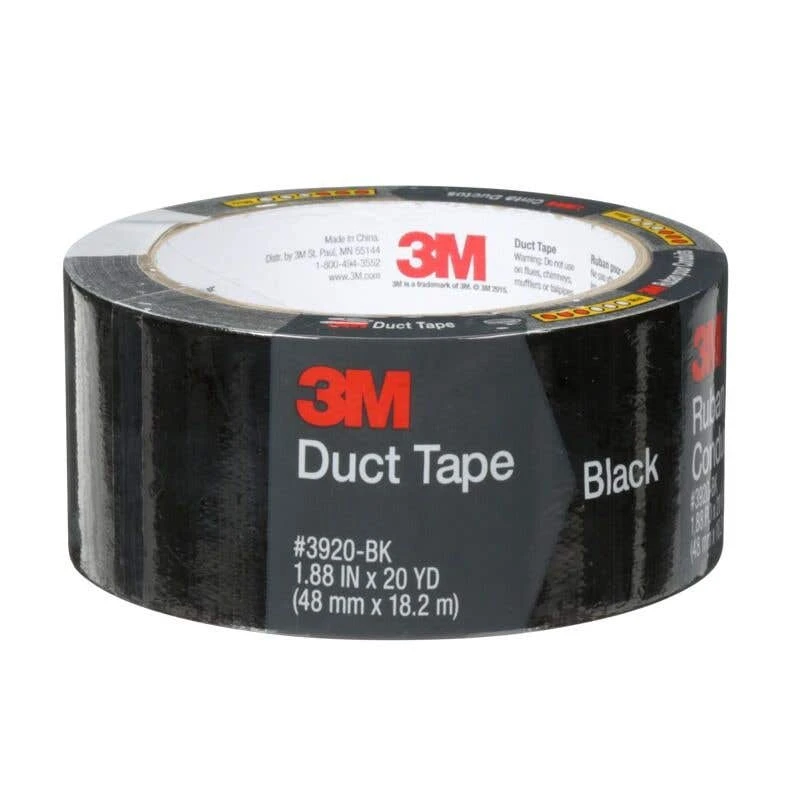 Scotch Cloth Duct Tape Black 48mm X 18.2m 3 Scotch Cloth Duct Tape Black 48mm X 18.2m