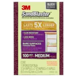 3M Sandblaster Sanding Block 100 Grit