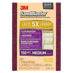 3M Sandblaster Sanding Block 150 Grit