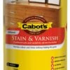 Cabot's Stain & Varnish Oil Based Walnut Gloss 1L 1 Cabot's Stain & Varnish Oil Based Walnut Gloss 1L -Wall Decoration Store 2630614 0 7