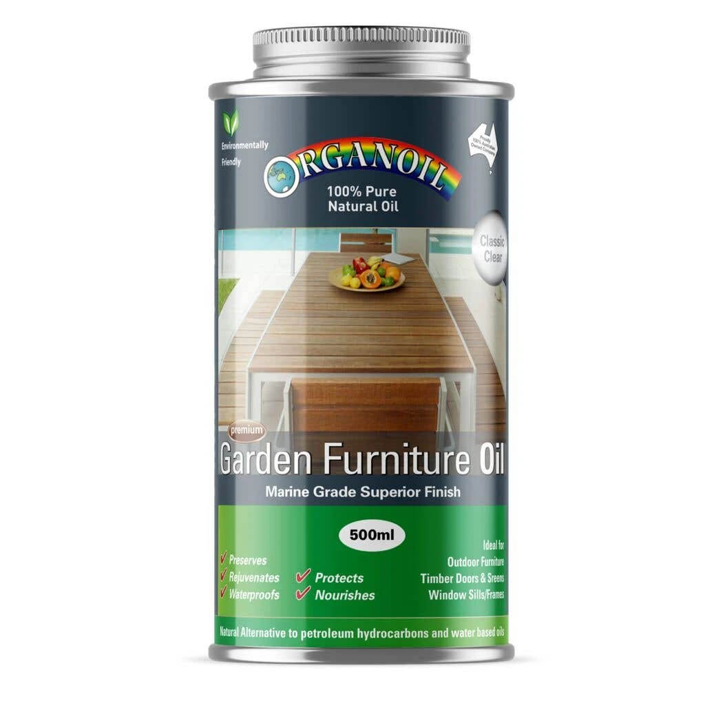 Organoil Garden Furniture Oil Clear 3 Organoil Garden Furniture Oil Clear