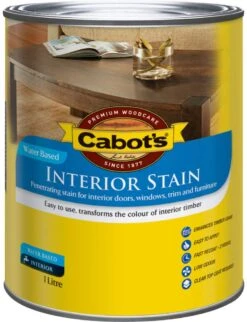 Cabot's Interior Stain Water Based Walnut 1L