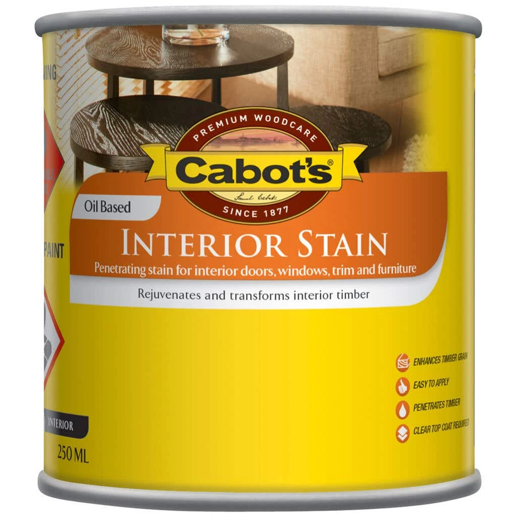 Cabot's Interior Stain Oil Based Tint Base 250mL 3 Cabot's Interior Stain Oil Based Tint Base 250mL