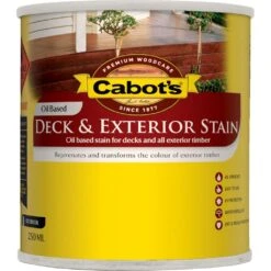 Cabot's Deck & Exterior Stain Oil Based Merbau 250mL