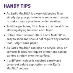 Earl's All-Purpose Multfill Cypress 140g -Wall Decoration Store 4427902 4