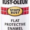 Rust-Oleum Stops Rust Flat Black 340g -Wall Decoration Store 4844288 0 3