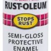Rust-Oleum Stops Rust Semi Gloss White 340gm -Wall Decoration Store 4844296 0 2