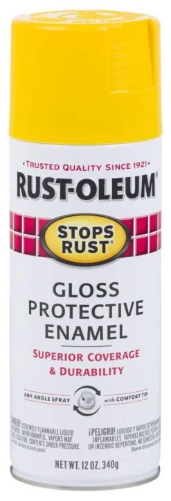 Rust-Oleum Stops Rust Gloss Sunburst Yellow 340g