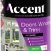 Accent Doors, Windows & Trims Oil Based Semi Gloss White 1L -Wall Decoration Store 5330212 0 3