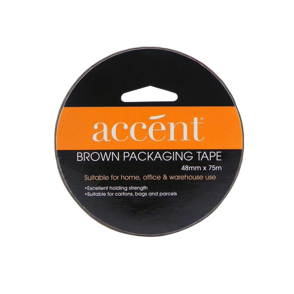 Accent Packaging Tape 48mm X 75m 3 Accent Packaging Tape 48mm X 75m