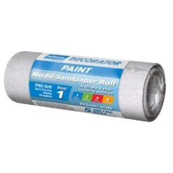 Norton Decorator No-fil Sandpaper Roll P80 Grit 115mm X 5m