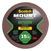 Scotch-Mount Outdoor Double-Sided Mounting Tape 254mm X 11.4m -Wall Decoration Store 5467907 0 2