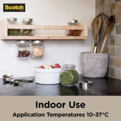 Scotch-Mount Indoor Double-Sided Mounting Tape 254mm X 3.18m -Wall Decoration Store 5467915 3 2