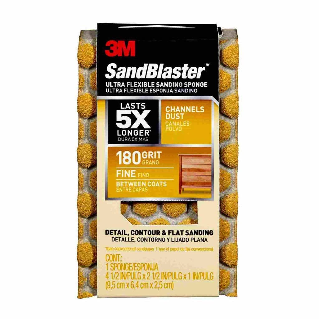 3M Sandblaster Ultra-Flexible Sanding Block 180g 3 3M Sandblaster Ultra-Flexible Sanding Block 180g
