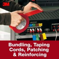 Scotch Cloth Duct Tape Red 48mm X 18.2m -Wall Decoration Store 5468293 2