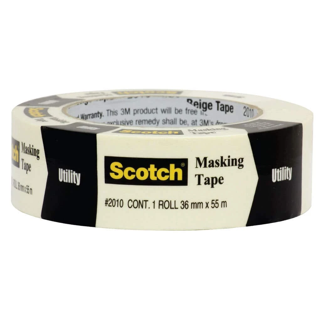 Scotch Utility Masking Tape 36mm X 55m 3 Scotch Utility Masking Tape 36mm X 55m