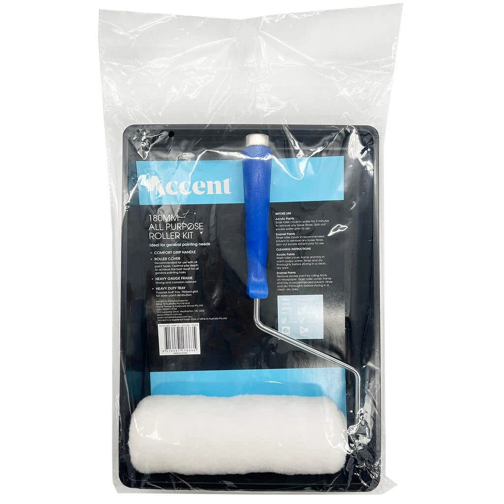 Accent All Purpose Roller Kit 180mm 3 Accent All Purpose Roller Kit 180mm