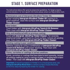 Intergrain UltraDeck Timber Oil Natural 250mL -Wall Decoration Store 5585062 2 1