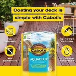 Cabot's Aquadeck Natural 250mL 14 Cabot's Aquadeck Natural 250mL -Wall Decoration Store 5585484 3 79