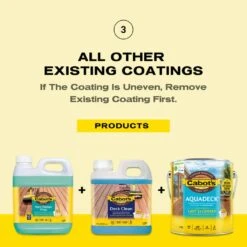 Cabot's Aquadeck Natural 250mL 18 Cabot's Aquadeck Natural 250mL -Wall Decoration Store 5585484 7 1