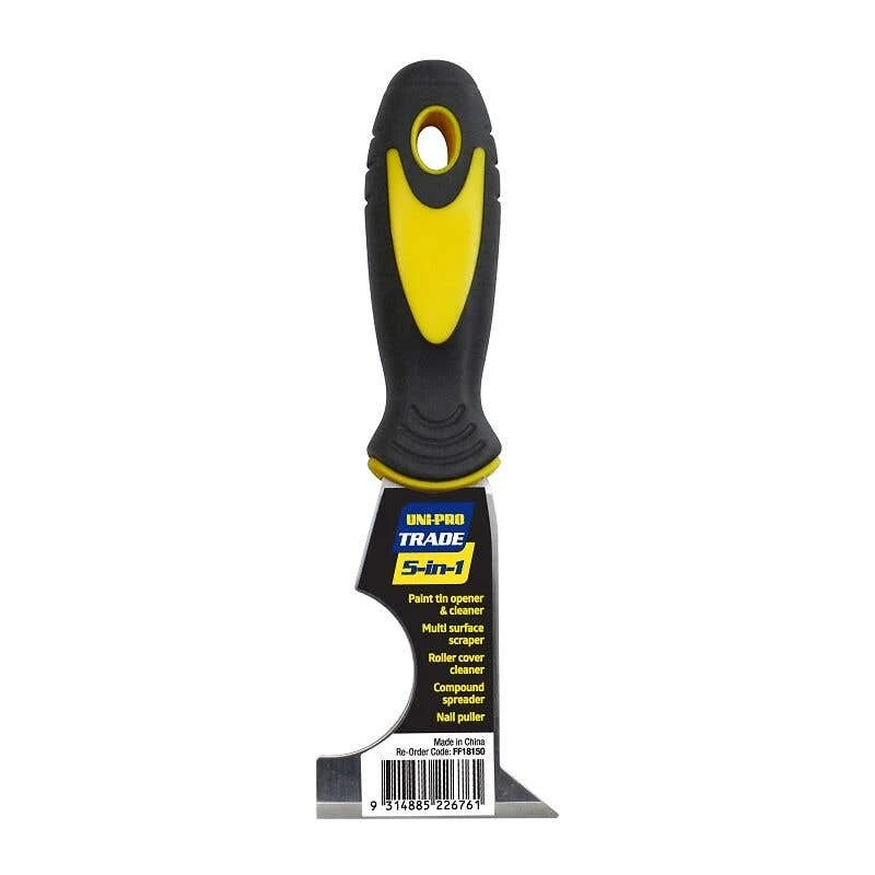 Uni-Pro Trade 5-in-1 Soft Grip Tool 63mm 3 Uni-Pro Trade 5-in-1 Soft Grip Tool 63mm