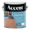 Accent Water Based Decking Oil 4L -Wall Decoration Store 5642491 0 8