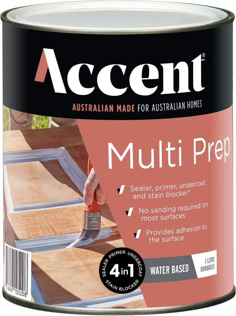 Accent Acrylic Multi Prep White 1L 3 Accent Acrylic Multi Prep White 1L