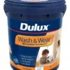 Dulux Wash & Wear Interior Low Sheen Vivid White 15L -Wall Decoration Store 5674734 0 9