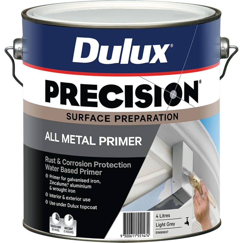 Dulux Precision All Metal Primer 4L 3 Dulux Precision All Metal Primer 4L