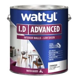 Wattyl I.D Advanced Low Sheen Strong Base 4L