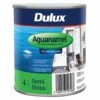 Dulux Aquanamel Semi Gloss Vivid White 500ml -Wall Decoration Store 6156269 0