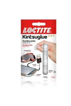 Loctite Kintsuglue Flexible Putty White 5g - 3 Pack