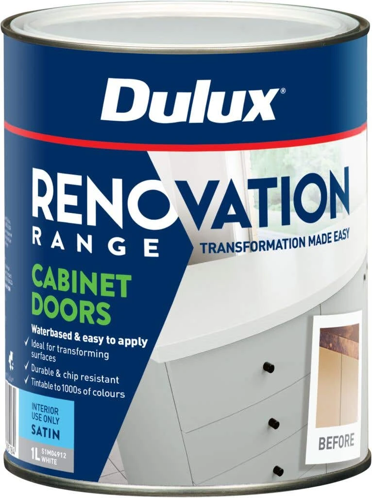 Dulux Renovation Range Cabinet Doors Satin 3 Dulux Renovation Range Cabinet Doors Satin