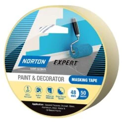 Norton Masking Tape Paint & Decorator 48mm X 50M