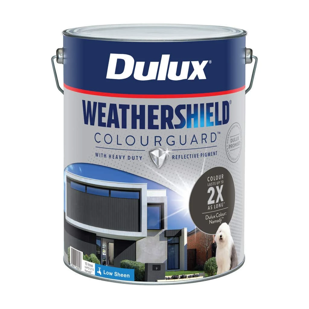 Dulux Weathershield ColourGuard Exterior Low Sheen Namadji 10L 3 Dulux Weathershield ColourGuard Exterior Low Sheen Namadji 10L