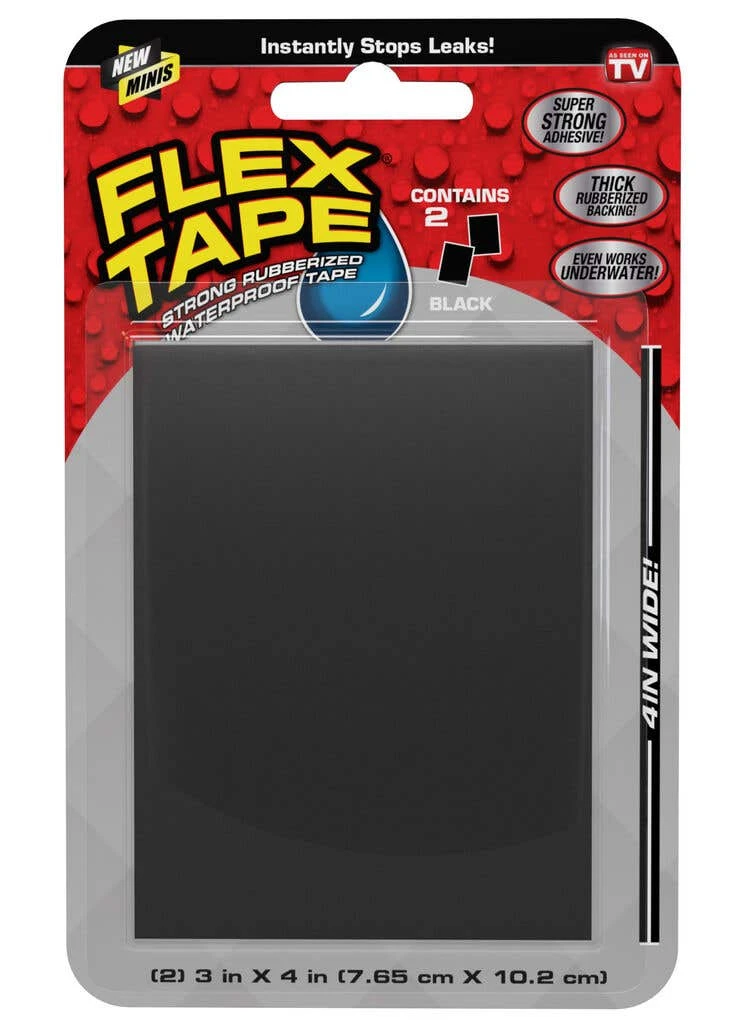 Flex Tape Mini Black 765 X 102mm 3 Flex Tape Mini Black 765 X 102mm